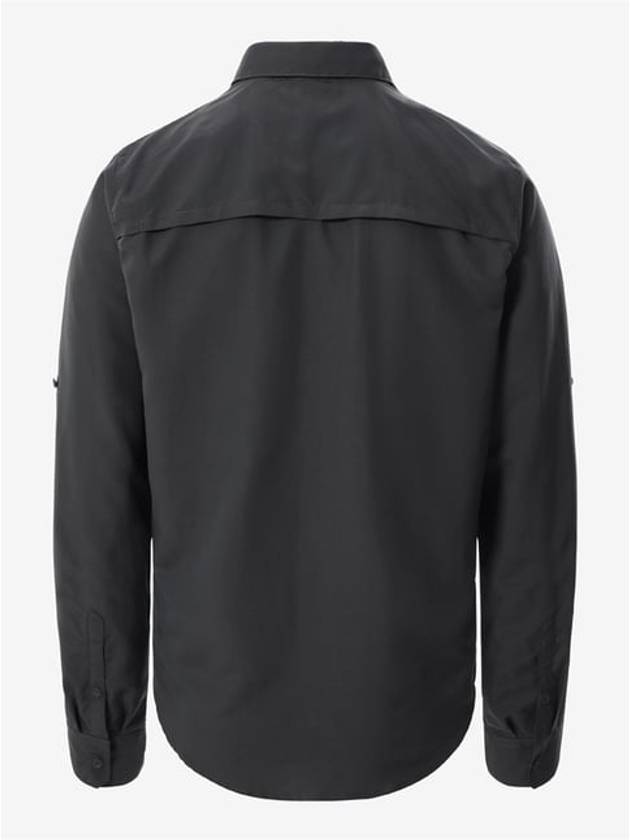 Men's Sequoia Long Sleeve Shirt Grey - THE NORTH FACE - BALAAN 3