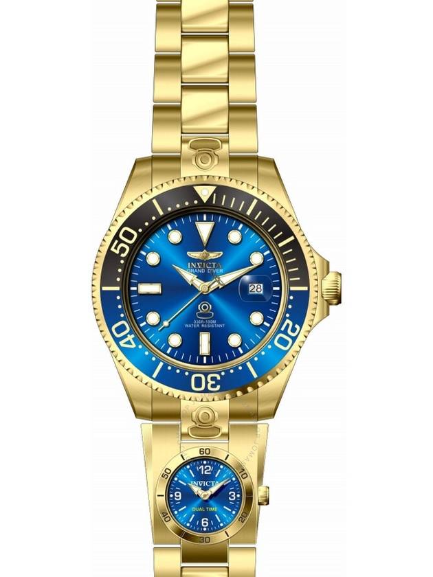 Invicta Pro Diver Automatic Blue Dial Batman Bezel Men's Watch 45819 - INVICTA - BALAAN 2