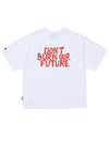 Men's DBOF Bag Logo Short Sleeve T-Shirt White - AJOBYAJO - BALAAN 1