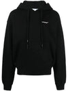 Logo Hoodie Black - OFF WHITE - BALAAN 1