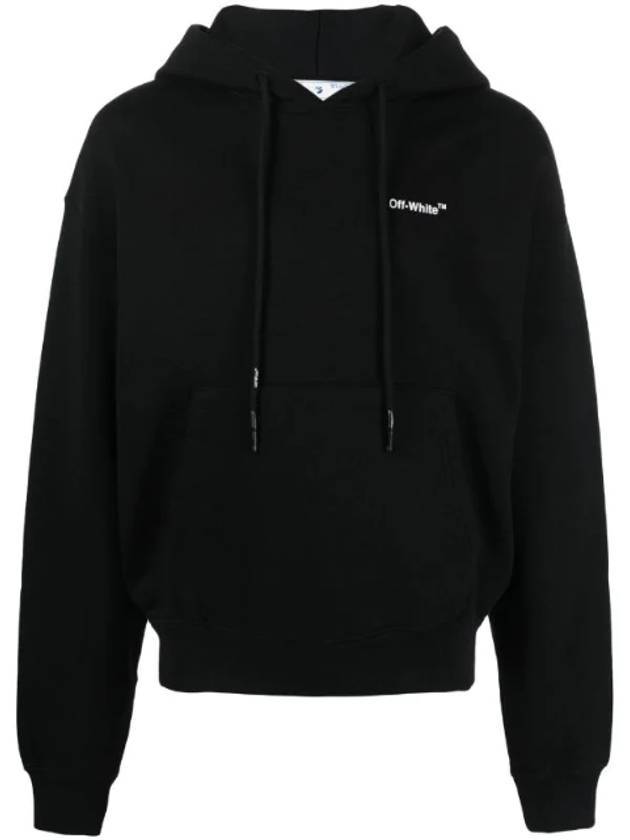 Logo Hoodie Black - OFF WHITE - BALAAN 1