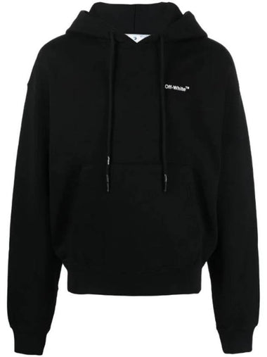 logo hoodie black - OFF WHITE - BALAAN 1