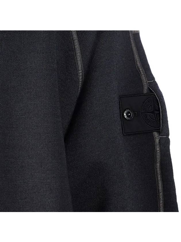 Shadow Project Wappen Patch Hoodie Charcoal - STONE ISLAND - BALAAN 5