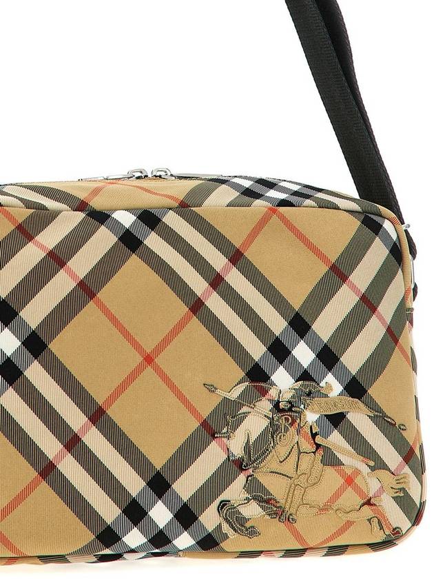 Vintage Check Messenger Bag Beige - BURBERRY - BALAAN 4