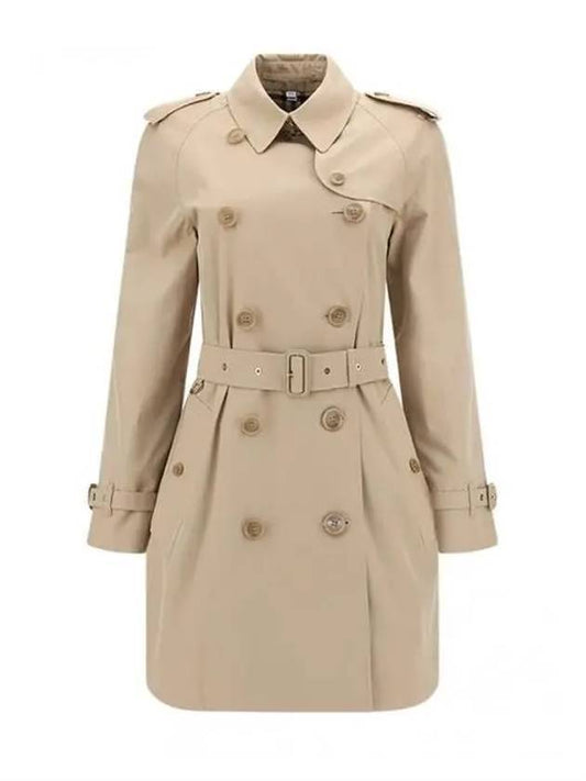 Women's Waterloo Trench Coat Beige - BURBERRY - BALAAN.