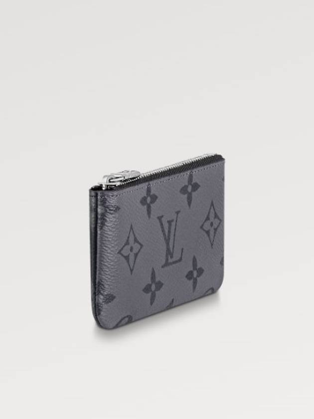 Monogram Key Pouch Grey - LOUIS VUITTON - BALAAN 4