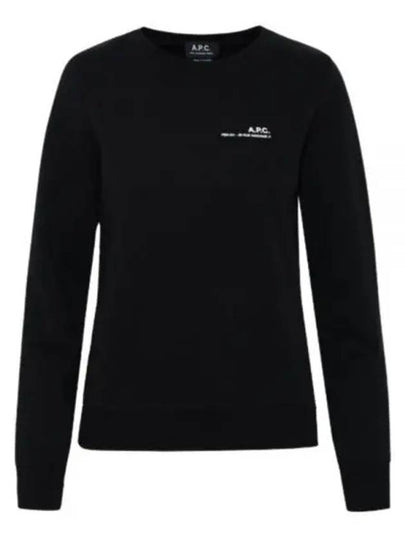 WoMen's Item F Sweatshirt Black - A.P.C. - BALAAN 2