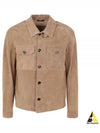 Micro Light Suede Jacket Brown - TOM FORD - BALAAN 2