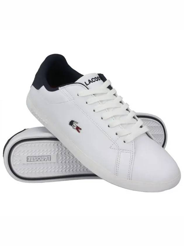 Men's Graduated Low Top Sneakers White - LACOSTE - BALAAN 2