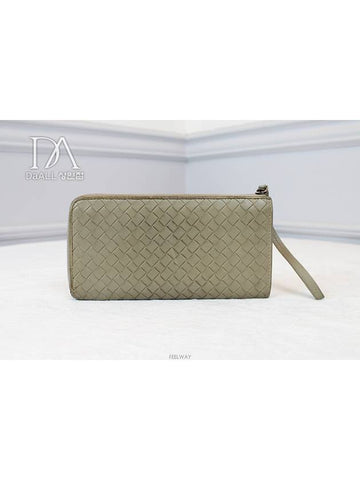 Daol Sangin branch Ivory zipper long wallet condition B - BOTTEGA VENETA - BALAAN 1