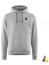 Luna Maker Hoodie Man Grey Melange 20684M21 905 - KLATTERMUSEN - BALAAN 2