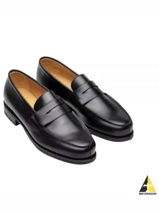 Adonis H Leather Loafers Black - PARABOOT - BALAAN 2