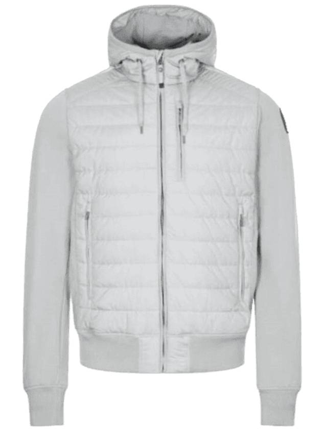 Men s Ivor Hooded Zip Up Moonstruck - PARAJUMPERS - BALAAN 1