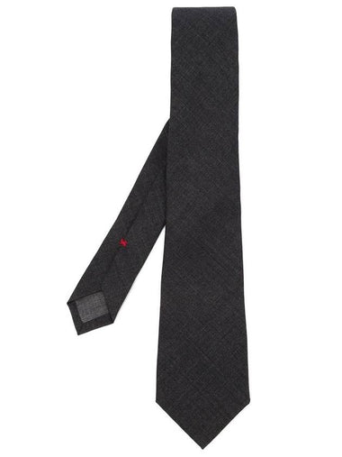 Men's Plain Wool Tie Gray - BRUNELLO CUCINELLI - BALAAN 1