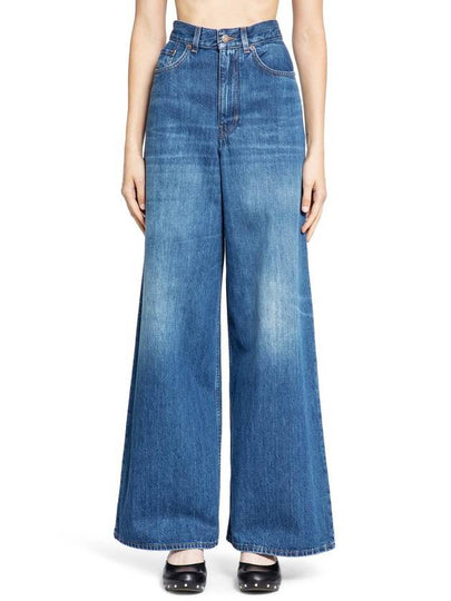 denim wide jeans blue - CHLOE - BALAAN 2