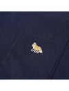 Baby Fox Patch Pocket Short Sleeve T-Shirt Navy - MAISON KITSUNE - BALAAN 3