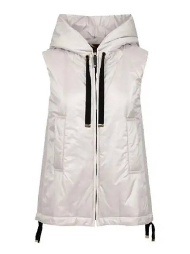 Greengo Water Repellent Padded Vest White - MAX MARA - BALAAN 2