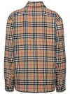 Vintage Check Wool Cotton Over Long Sleeve Shirt Archive Beige - BURBERRY - BALAAN 4