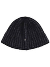 Wool badge knit bucket hatblack - HIGH SCHOOL DISCO - BALAAN 3