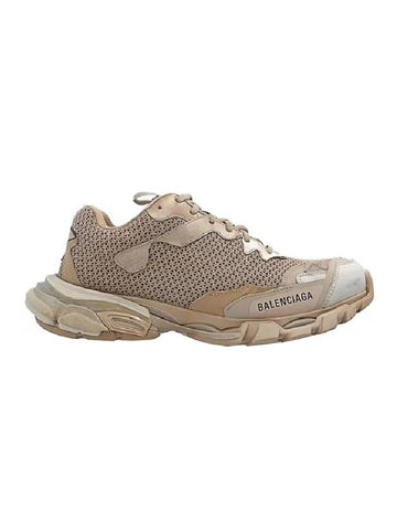 Track 3 Low-Top Sneakers Beige - BALENCIAGA - BALAAN 1