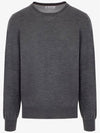 Cashmere Silk Knit Top Grey - BRUNELLO CUCINELLI - BALAAN 2