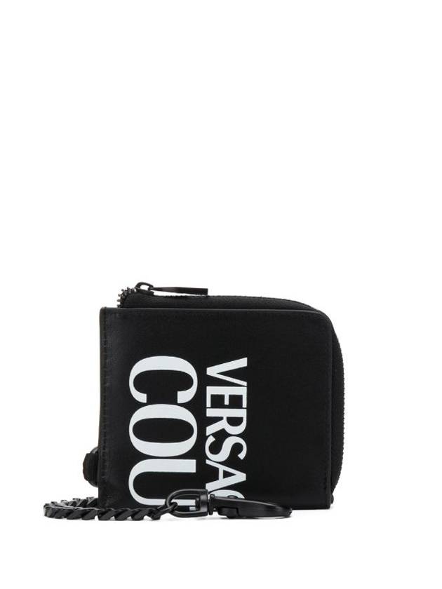 JEANS COUTURE LOGO LETTERING PRINT WALLET - VERSACE - BALAAN 7