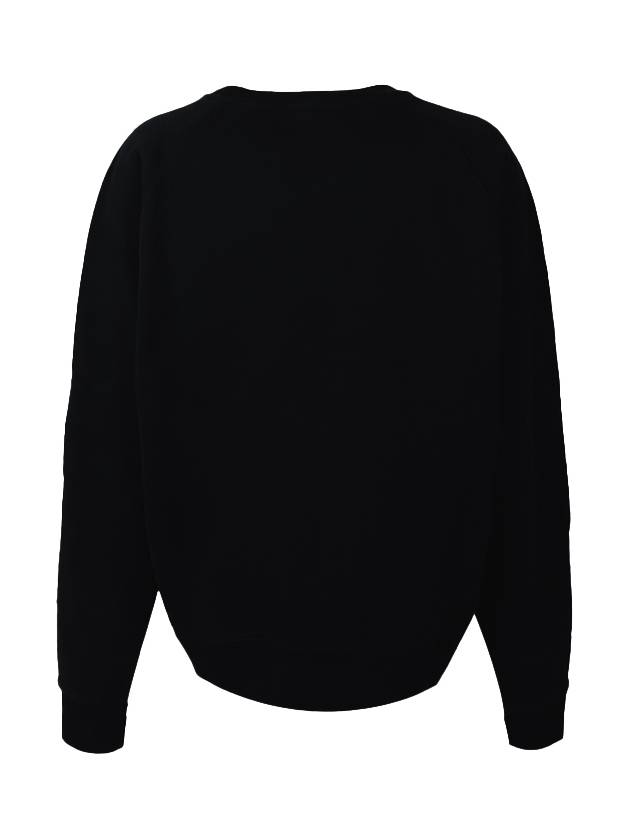 Women's Dressed Fox Patch Adjusted Sweatshirt Black - MAISON KITSUNE - BALAAN 3