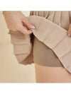 Golf Wear Belt Pleated Skirt Beige - J JANE - BALAAN 3