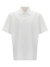 Embroidered Logo Cotton Polo Shirt White - GIVENCHY - BALAAN 2