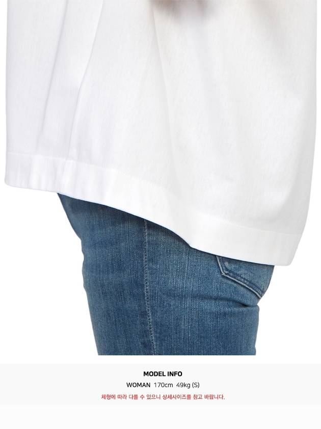 Pleats Detail Cotton Sleeveless White - SACAI - BALAAN 10