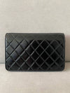 24C 31 Flap WOC Chain Bag Calfskin Black Gold AP2703 - CHANEL - BALAAN 3