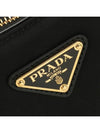 Arque Re-Nylon Brushed Leather Mini Shoulder Bag Black - PRADA - BALAAN 6