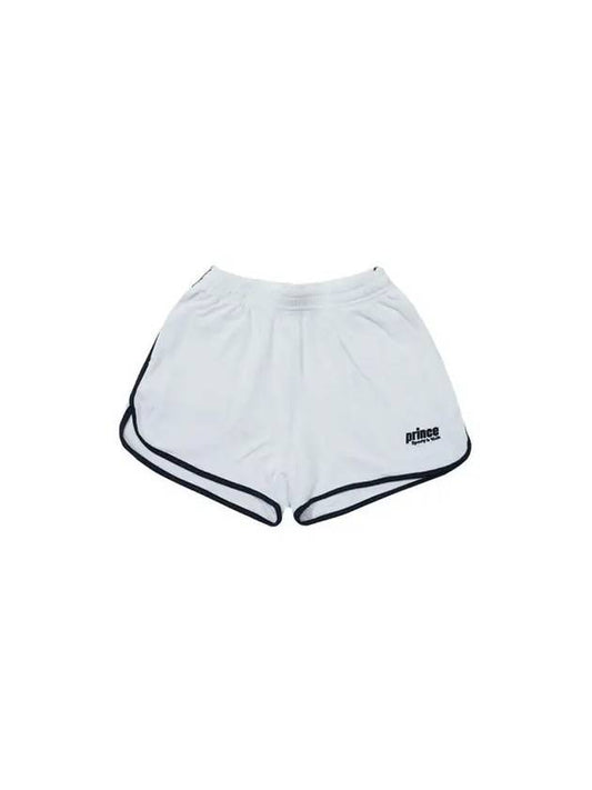 Prince Tennis Terry Shorts White Black - SPORTY & RICH - BALAAN 2