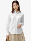 W Classic Fit Oxford Shirt White - POLO RALPH LAUREN - BALAAN 1