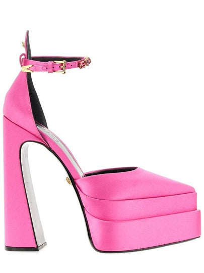 Women's Avitas Pointy Platform Sandals Heel Pink - VERSACE - BALAAN 2