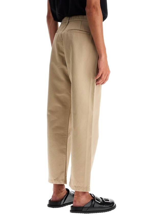 chino pants with logo branding - PALM ANGELS - BALAAN 3