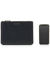 Embossed pattern pouch SA5100EF BLACK - COMME DES GARCONS - BALAAN 6
