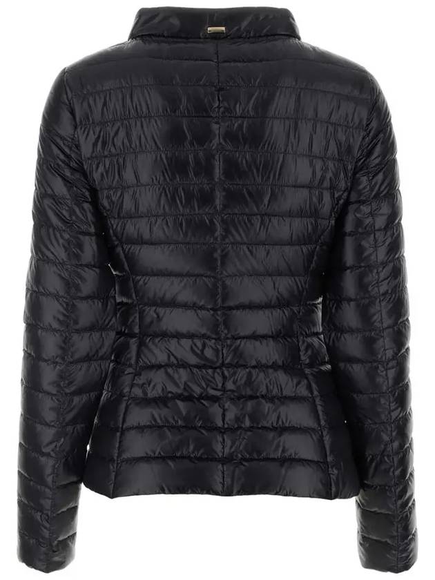 Elena Slim Fit Bomber Padding Black - HERNO - BALAAN 4