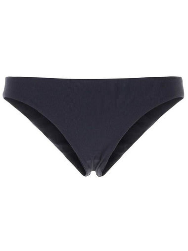 ribbed knit bikini bottom navy - PRADA - BALAAN 1