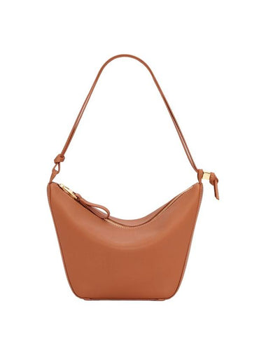 Mini Hammock Hobo Shoulder Bag Brown - LOEWE - BALAAN 1