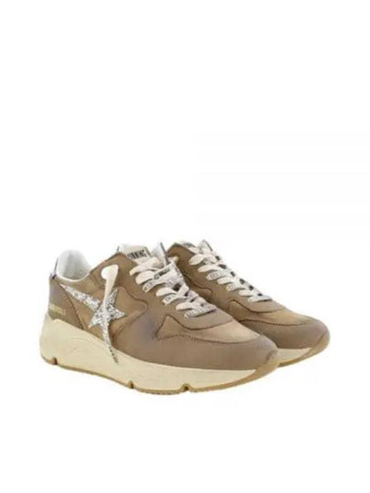 Running Glitter Star Low Top Sneakers Beige - GOLDEN GOOSE - BALAAN 2