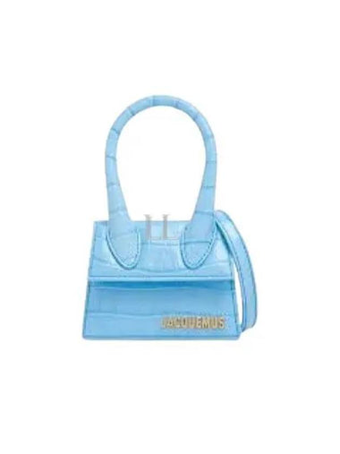 Jacquemus Mini Le Chiquito Blue 213BA0013101330SS23 - JACQUEMUS - BALAAN 1