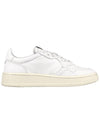 Medalist Logo Patch Low Top Sneakers White - AUTRY - BALAAN 5