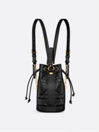 Maxicanage Small Calfskin Backpack Black - DIOR - BALAAN 2