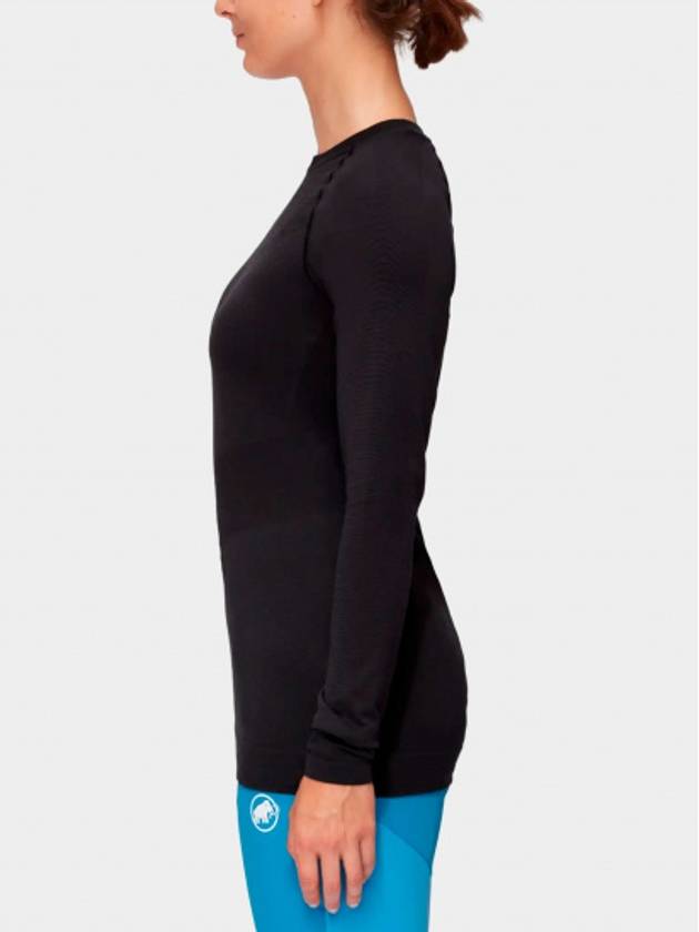 Women's Trift Long Sleeve T-Shirt Black - MAMMUT - BALAAN 5