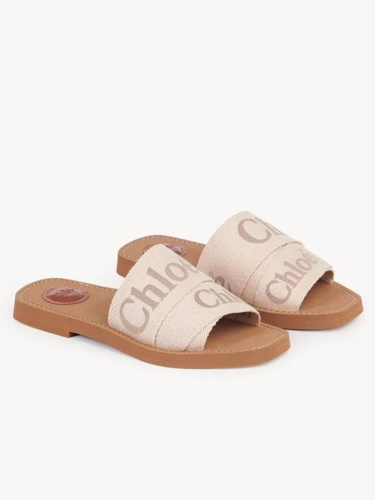 Woody Flat Mules Blush Beige - CHLOE - BALAAN 2