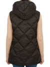 Frutto Padded Vest Brown - MAX MARA - BALAAN 6