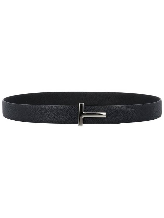 Tom Ford T Grainy Leather Belt - TOM FORD - BALAAN 2