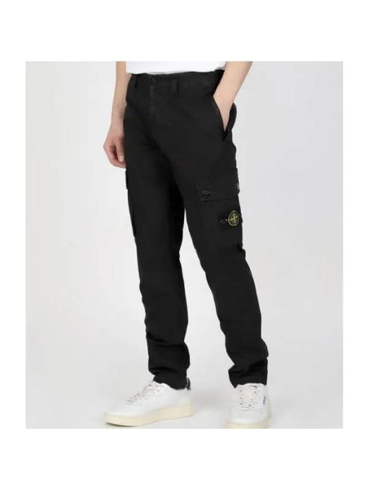 303WA OLD Treatment Brushed Cotton Canvas Cargo Pants s_Slim Fit 8015303WA A0129 - STONE ISLAND - BALAAN 1