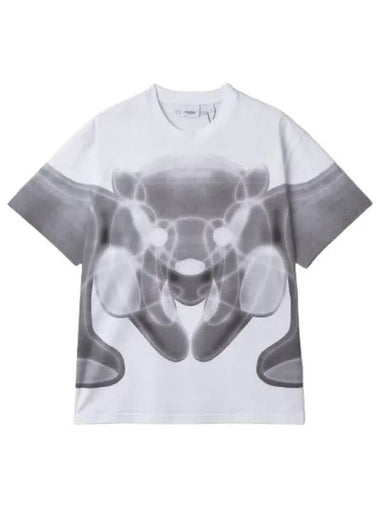 graphic bear print t shirt white - BURBERRY - BALAAN 1